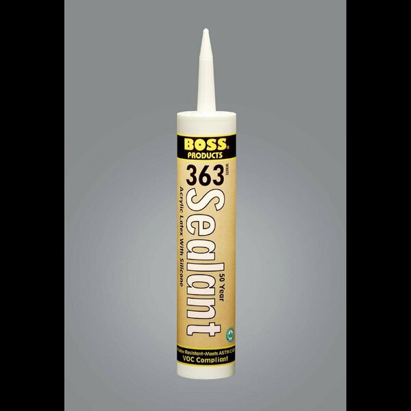 Swivel 142300 10.3 oz Boss 363 50 Year Acrylic Latex Sealant with Silicone SW3591532